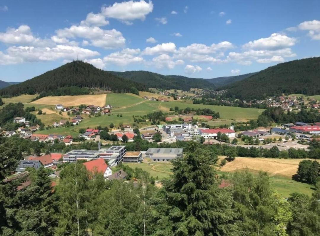 Traumblick Fewo Mit Pool Baiersbronn Exteriör bild